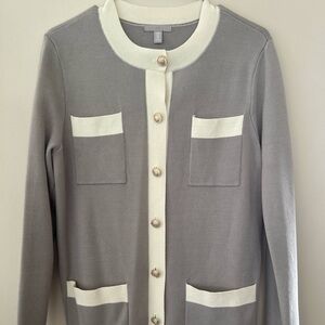 H&M women’s gray cardigan US M